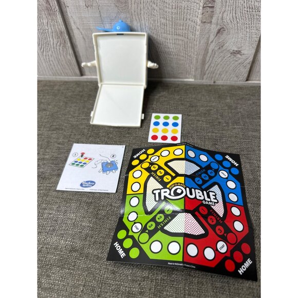 Hasbro Trouble Mini Board Game Toy Figure Complete 2020 McDonalds - Picture 3 of 4